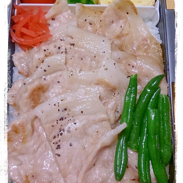 高校生の男子弁当 豚ロースのさっぱり丼 レシピ 作り方 By ぼーずの母ちゃん 楽天レシピ 高校生の男子弁当 豚ロースのさっぱり丼 レシピ 作り方 By ぼーずの母ちゃん 楽天レシピ